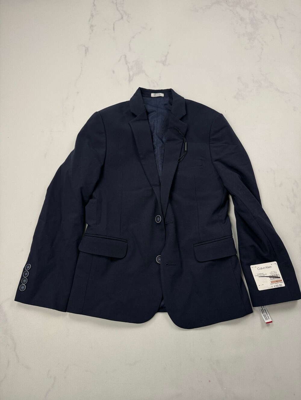 Calvin Klein Blazer Jacket Navy 90s Business Event - Boys 12